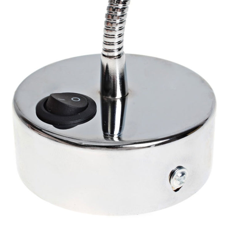 KX-SO40B-13 Snake Tube Wall lamp, 3W, 1 LED, 160-180LM, 3000-3200K (Silver)