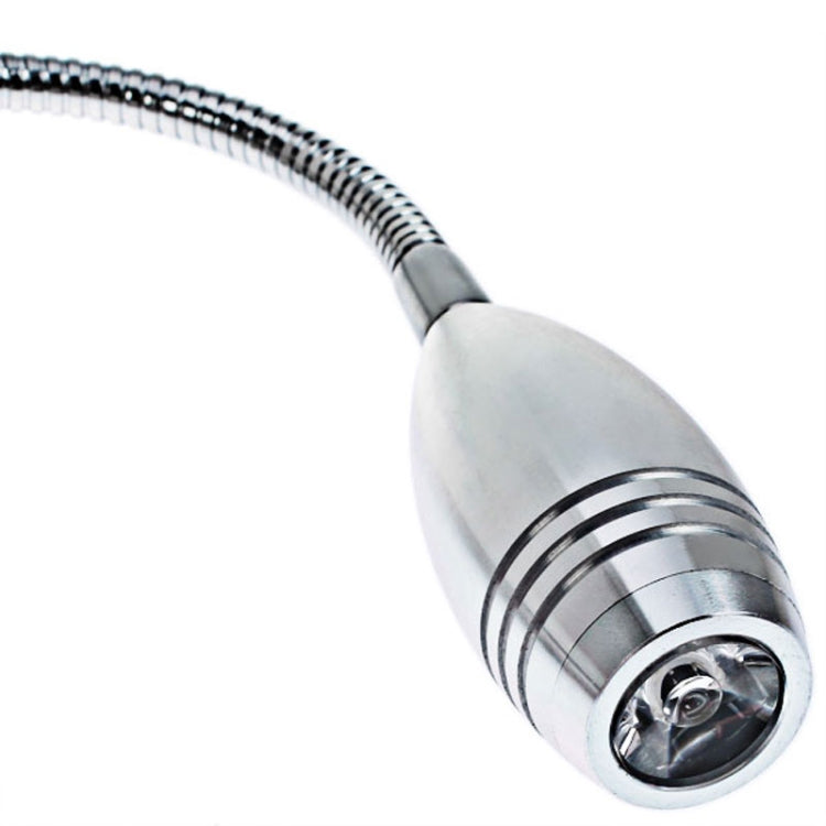 KX-S032C-13 Snake Tube Wall lamp, 3W, 1 LED, 160-180LM, 3000-3200K (Silver)