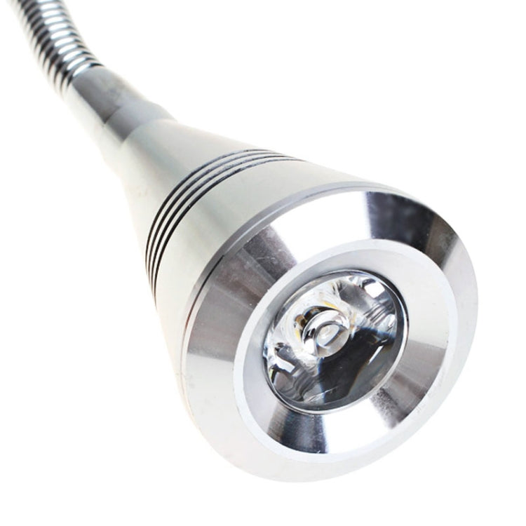 KX-S035A-13 Snake Tube Wall lamp, 3W, 1 LED, 160-180LM, 3000-3200K (Silver)
