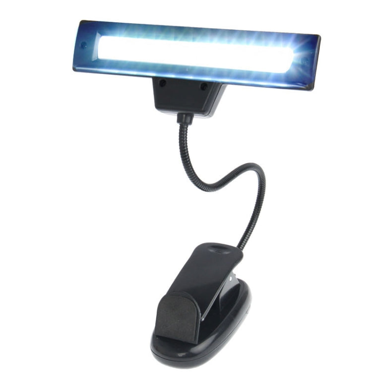 Snake Tube Clip Table Lamp , White Light, 10 LEDs, Energy-saving Lamp(Blue)