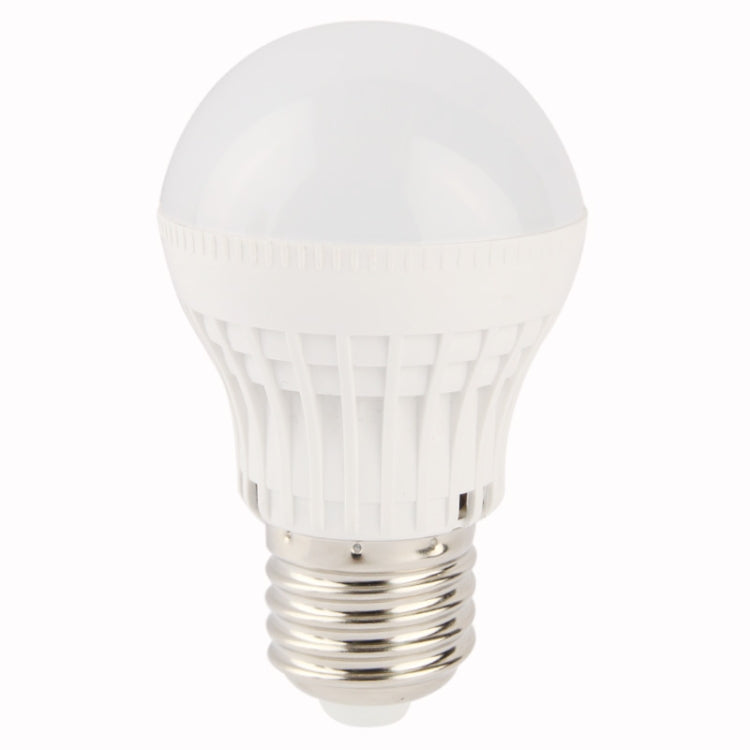 E27 3W 12 LED Ball Steep Light Bulb, 255LM, White Light, AC 85-265V(White)