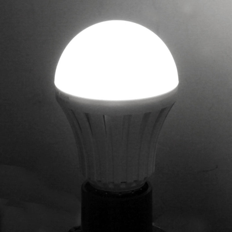 E27 3W 12 LED Ball Steep Light Bulb, 255LM, White Light, AC 85-265V(White)