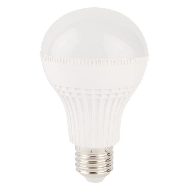 E27 7W White Light 28 LED Ball Steep Light Bulb, AC 85-265V(White)