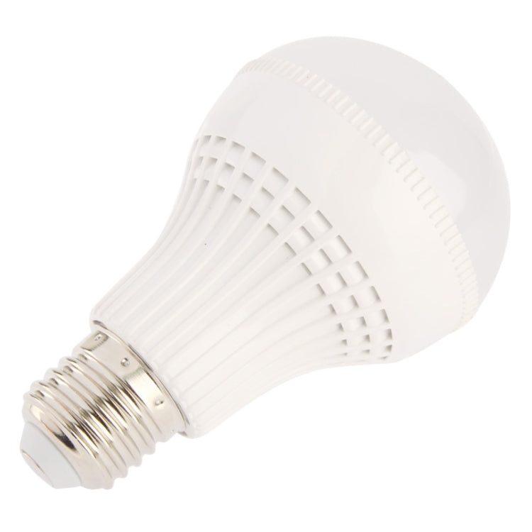 E27 7W White Light 28 LED Ball Steep Light Bulb, AC 85-265V(White)