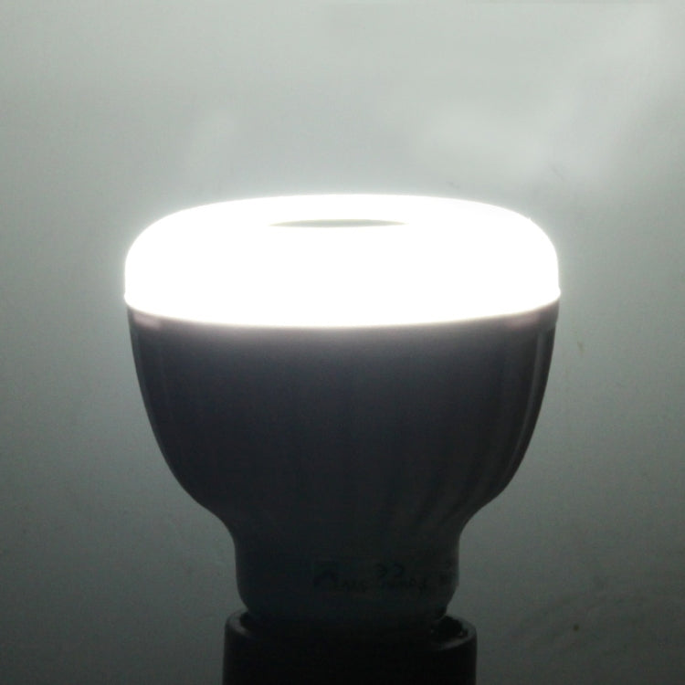 E27 5W Far Infrared Sensor Lamp, 425LM, 45 LED SMD 2835, White Light, 6000-6500K, AC 85-265V(White)