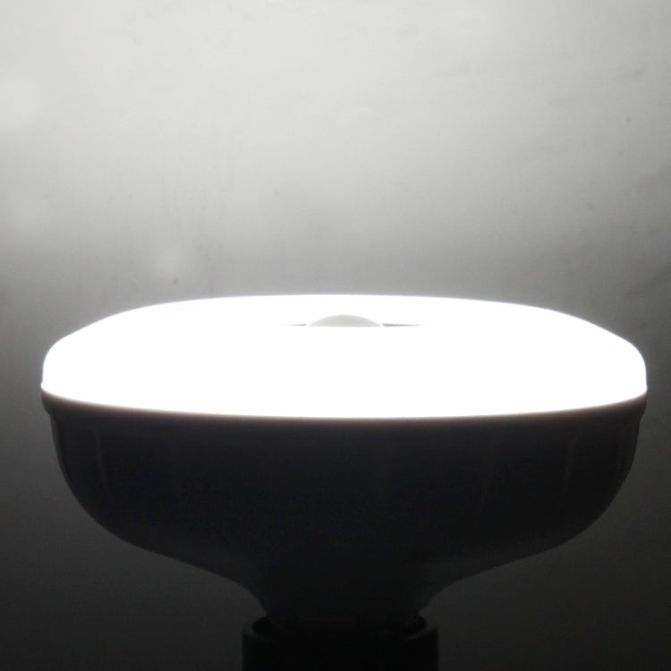 E27 7W Far Infrared Sensor Lamp, 595LM, 45 LED SMD 2835, White Light, 6000-6500K, AC 85-265V(White)