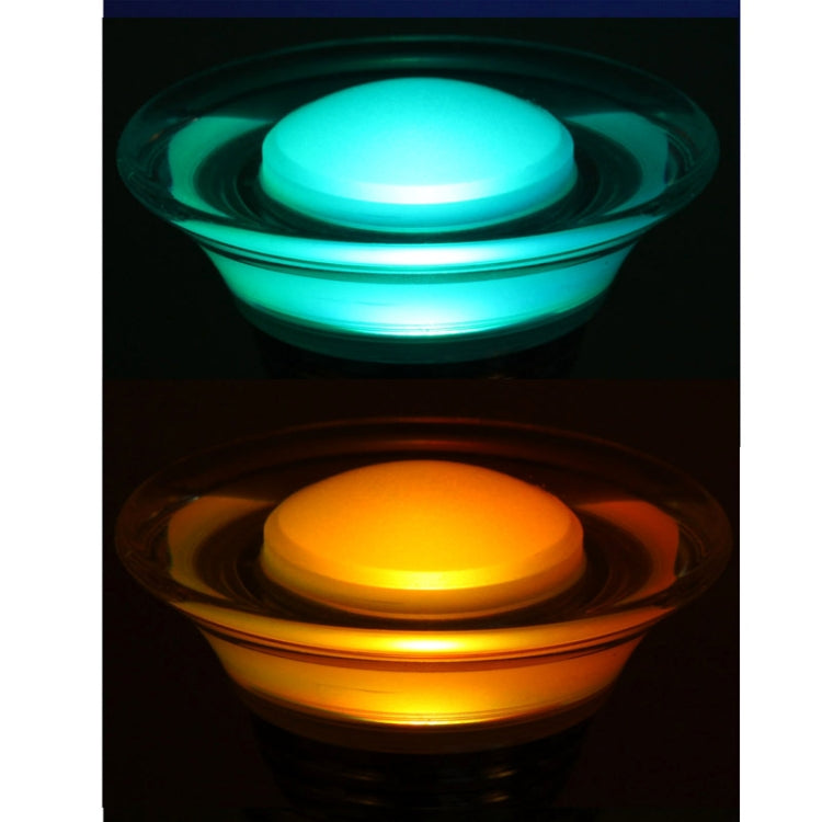 E27 3W Ingot Style  RGB LED Light Bulb, 1-Epileds LED, with 24-Key Remote Controller, AC 85-265V(Silver)