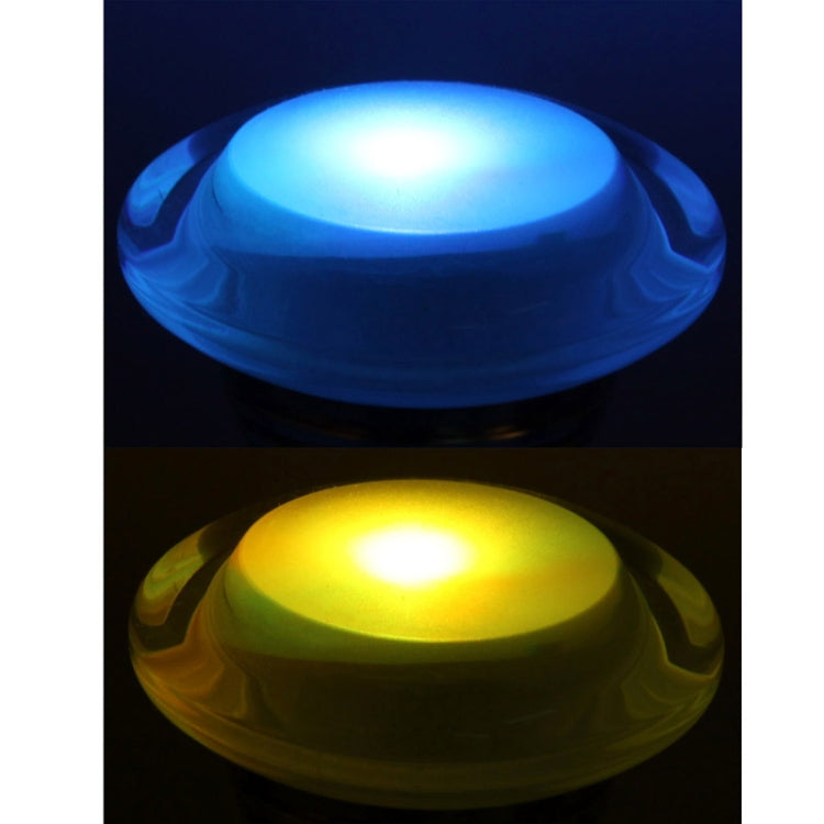 E27 3W Mushroom Style RGB LED Light Bulb, 1-Epileds LED, with 24-Key Remote Controller, AC 85-265V(Silver)