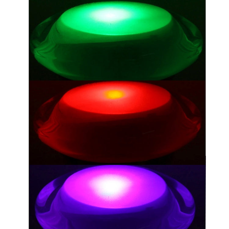 E27 3W Mushroom Style RGB LED Light Bulb, 1-Epileds LED, with 24-Key Remote Controller, AC 85-265V(Silver)