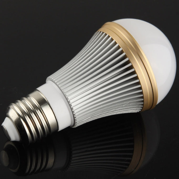 E27 9W White Light Ball Steep Light Bulb (AC 100V-240V), Golden