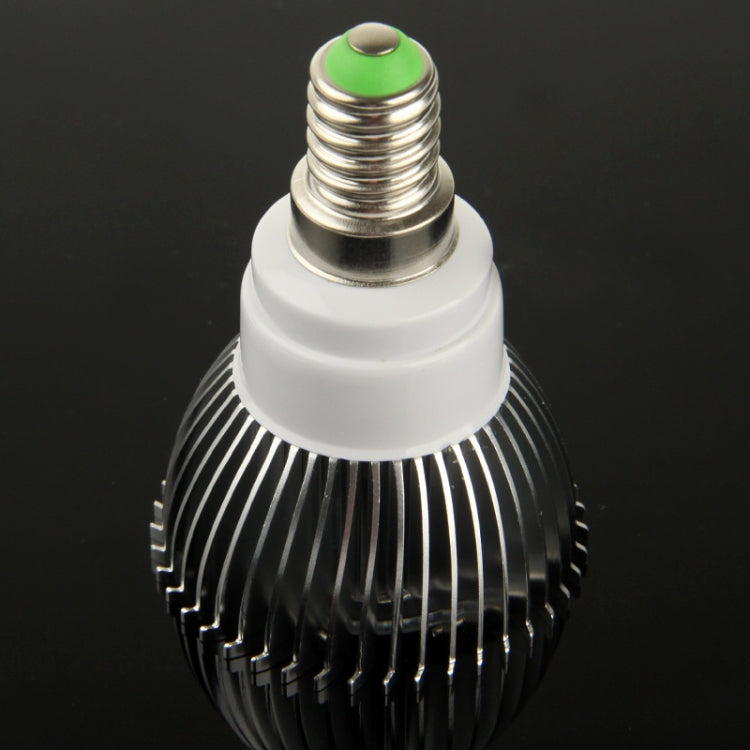 E14 3W DIY Aluminum 3 LED Spotlight Lamp Shell Kit (Aluminum Shell + Aluminum Base Plate + E14 Base + LED Lens + LED Driver)