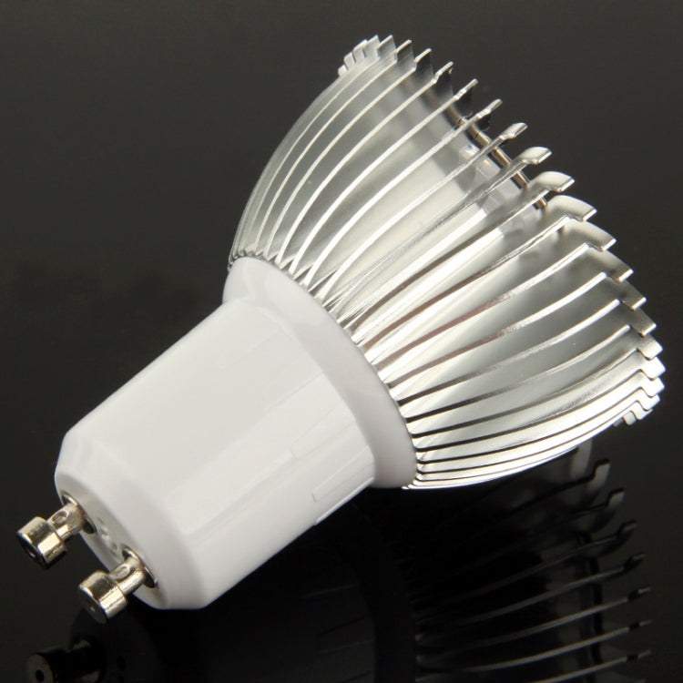 GU10 3W DIY Aluminum 3 LED Spotlight Lamp Shell Kit (Aluminum Shell + Aluminum Base Plate + GU10 Base + LED Lens + LED Driver)
