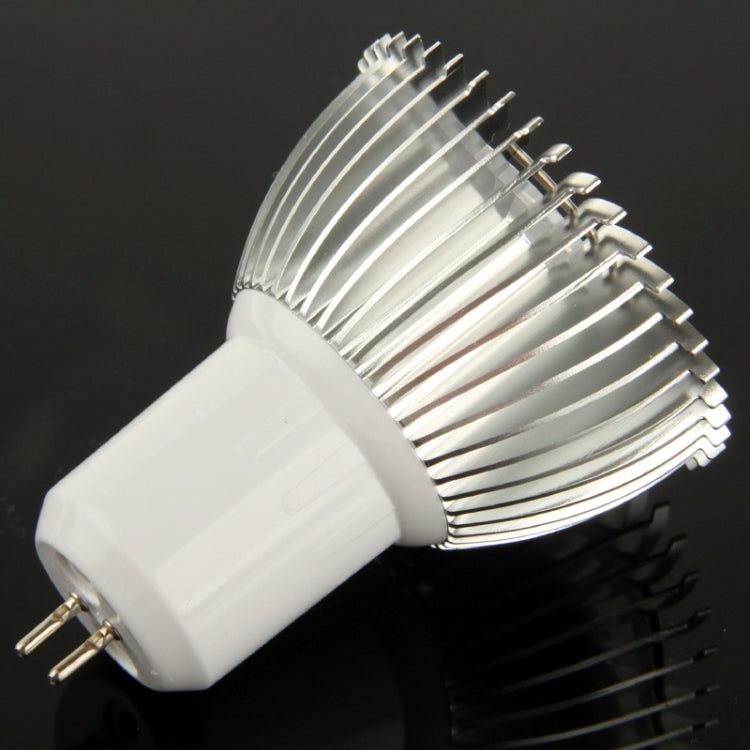 GU5.3 3W DIY Aluminum 3 LED Spotlight Lamp Shell Kit (Aluminum Shell + Aluminum Base Plate + GU5.3 Base + LED Lens + LED Driver)