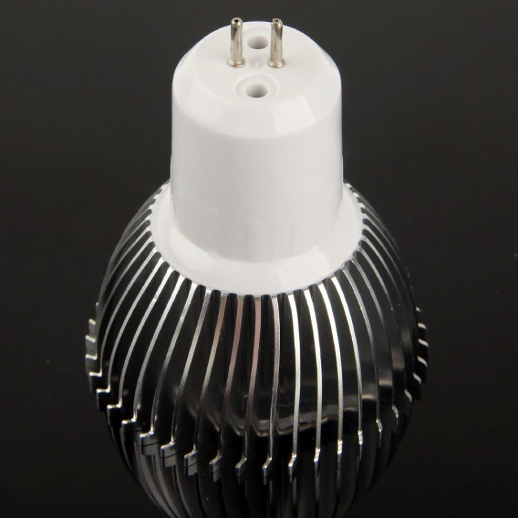 GU5.3 3W DIY Aluminum 3 LED Spotlight Lamp Shell Kit (Aluminum Shell + Aluminum Base Plate + GU5.3 Base + LED Lens + LED Driver)