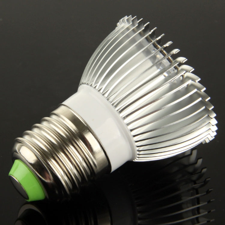 E27 3W DIY Aluminum 3 LED Spotlight Lamp Shell Kit (Aluminum Shell + Aluminum Base Plate + E27 Base + LED Lens + LED Driver)