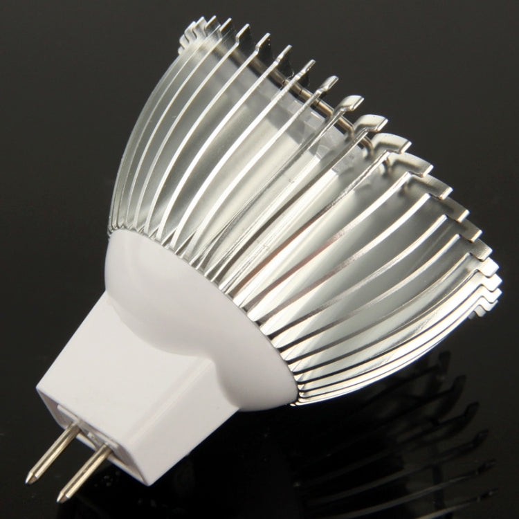 MR16 3W DIY Aluminum 3 LED Spotlight Lamp Shell Kit (Aluminum Shell + Aluminum Base Plate + MR16 Base + LED Lens + LED Driver)