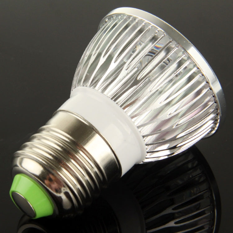 E27 4W DIY Aluminum 4 LED Spotlight Lamp Shell Kit (Aluminum Shell + Aluminum Base Plate + E27 Base + LED Lens + LED Driver)