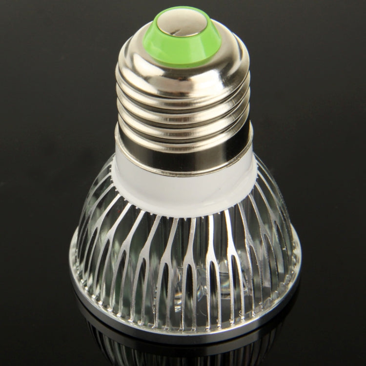 E27 4W DIY Aluminum 4 LED Spotlight Lamp Shell Kit (Aluminum Shell + Aluminum Base Plate + E27 Base + LED Lens + LED Driver)