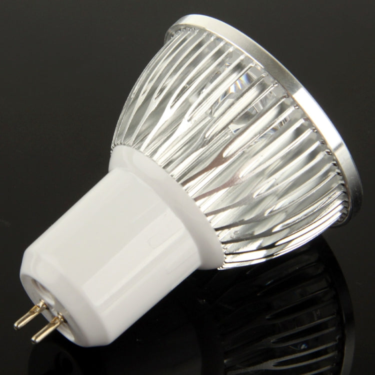 GU5.3 4W DIY Aluminum 4 LED Spotlight Lamp Shell Kit (Aluminum Shell + Aluminum Base Plate + GU5.3 Base + LED Lens + LED Driver)