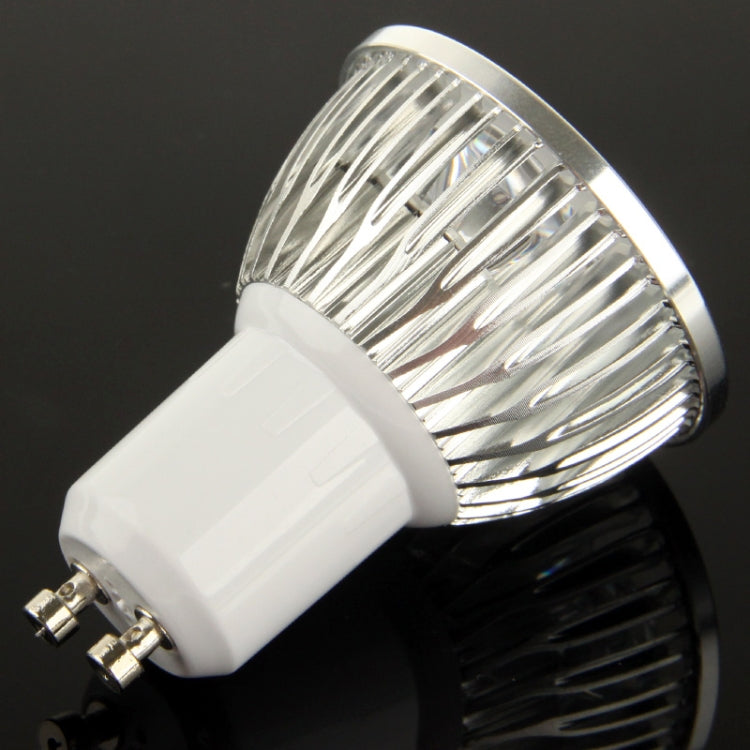 GU10 4W DIY Aluminum 4 LED Spotlight Lamp Shell Kit (Aluminum Shell + Aluminum Base Plate + GU10 Base + LED Lens + LED Driver)