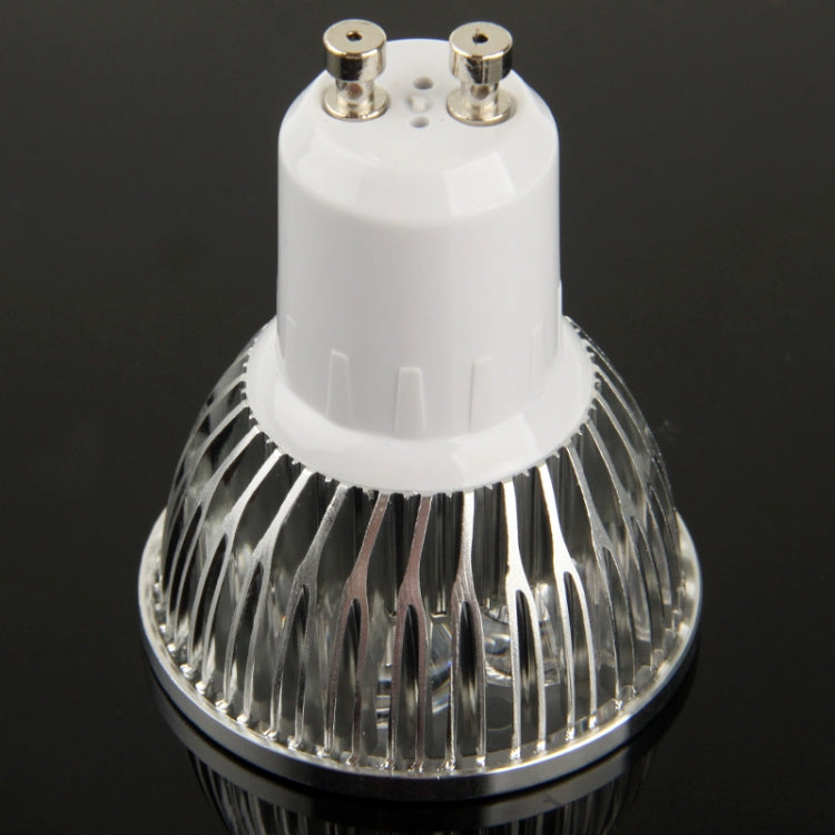 GU10 4W DIY Aluminum 4 LED Spotlight Lamp Shell Kit (Aluminum Shell + Aluminum Base Plate + GU10 Base + LED Lens + LED Driver)