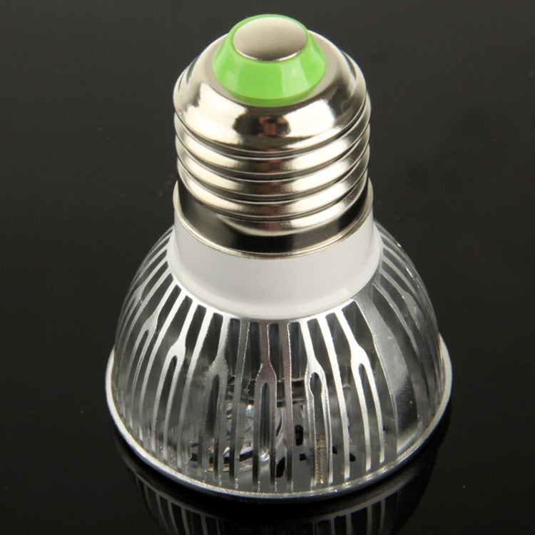 E27 3W DIY Aluminum 3 LED Spotlight Lamp Shell Kit (Aluminum Shell + Lamp Cover + Aluminum Base Plate + E27 Base + LED Lens + LED Driver + Screws)