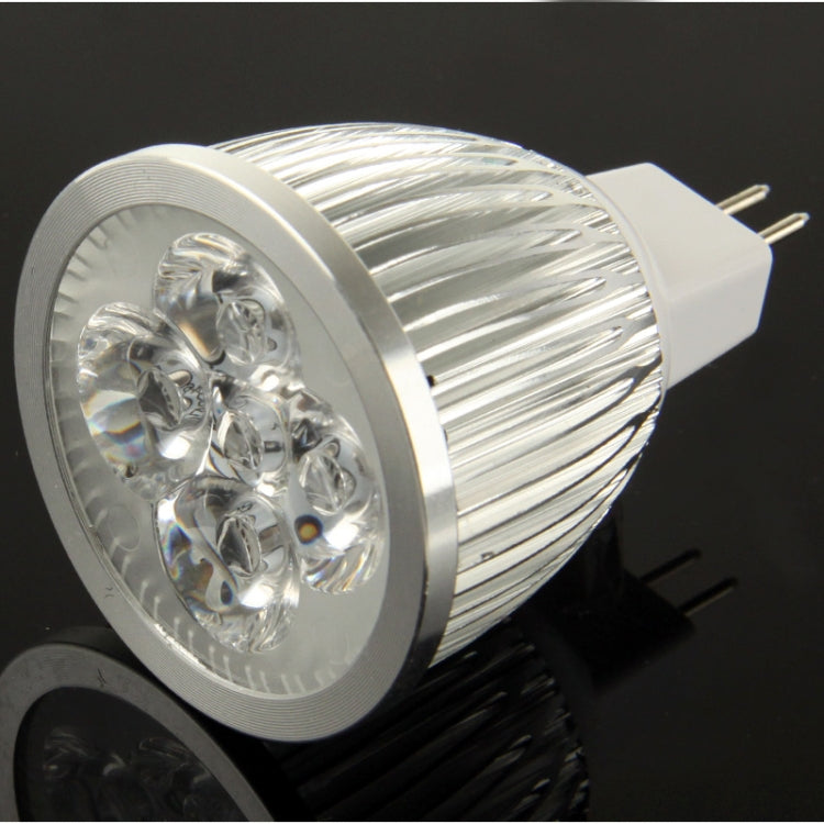 MR16 5W DIY Aluminum 5 LED Spotlight Lamp Shell Kit (Aluminum Shell + Aluminum Base Plate + MR16 Base + LED Lens + LED Driver)