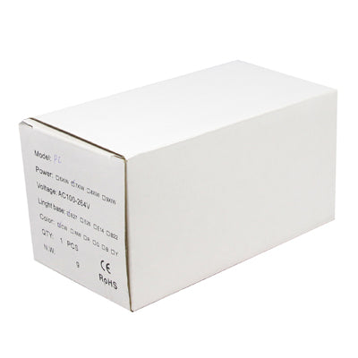 E27 7W Energy Saving Light Bulb, 7 LED, 4500-6500K White Light, AC 100-264V