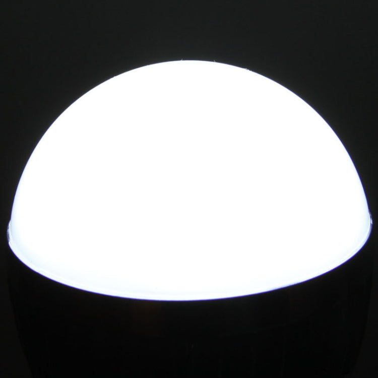 E27 5W LED Ball Steep Light Bulb, 5 LED, 400-450LM, 6000-6500K White Light, AC 85-265V