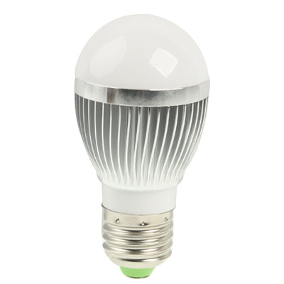 E27 3W Energy Saving Spherical Light Bulb, 240-270lm, 600-6500K White Light, AC 85-265V