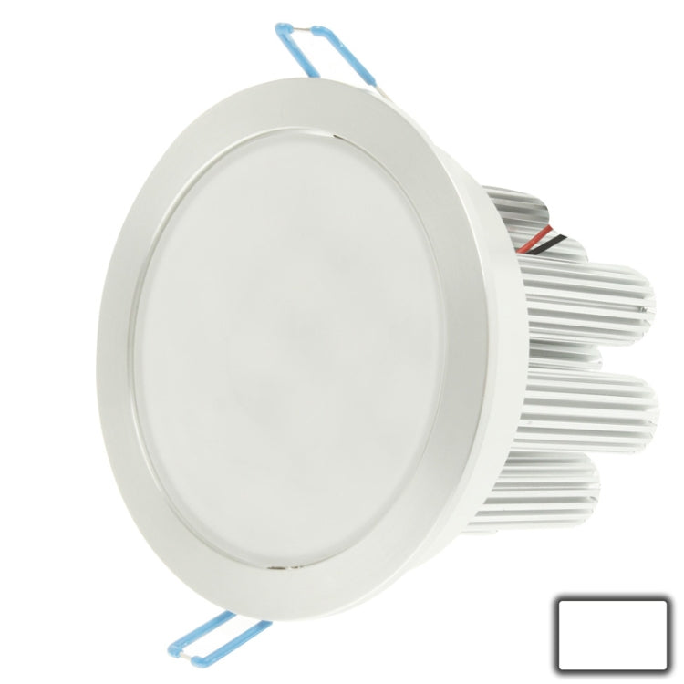 12W Acrylic White LED Locking Ring Light Bulb, Luminous Flux: 810-900lm, AC 85-265V