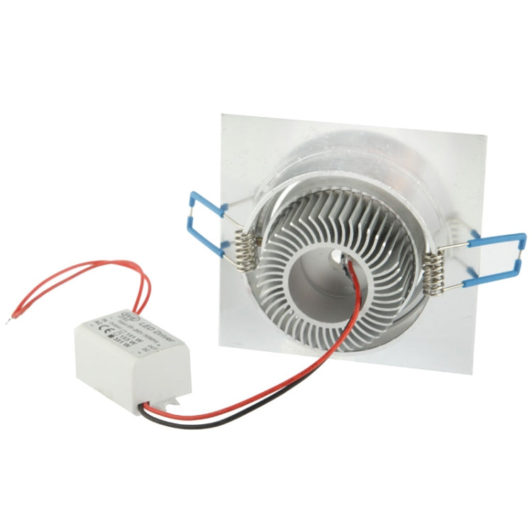 3W LED Ceiling Light Bulb Down Light, 3 LED, Warm White Light, Luminous Flux: 240-270lm
