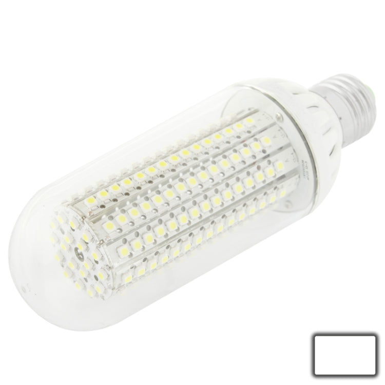 E27 12W 960-1080LM Corn Light Bulb, 198 LED SMD 3528, White Light, AC 220V