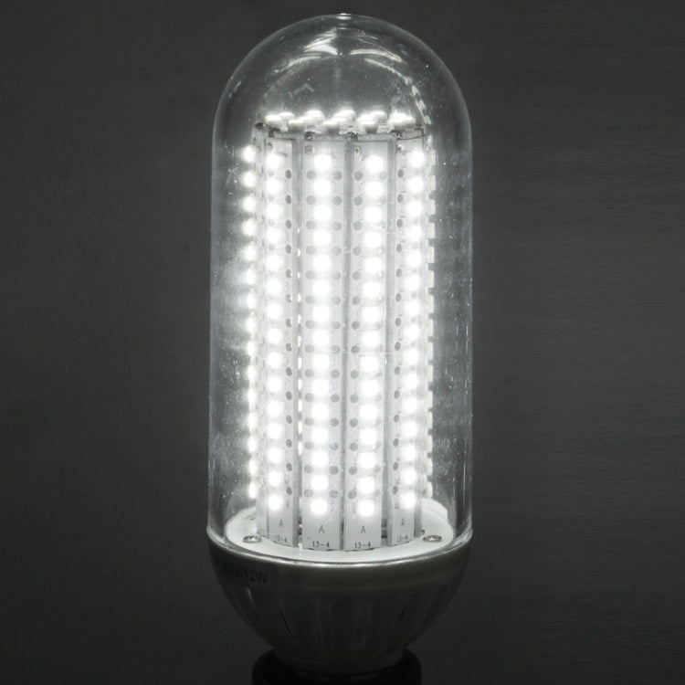 E27 12W 960-1080LM Corn Light Bulb, 198 LED SMD 3528, White Light, AC 220V