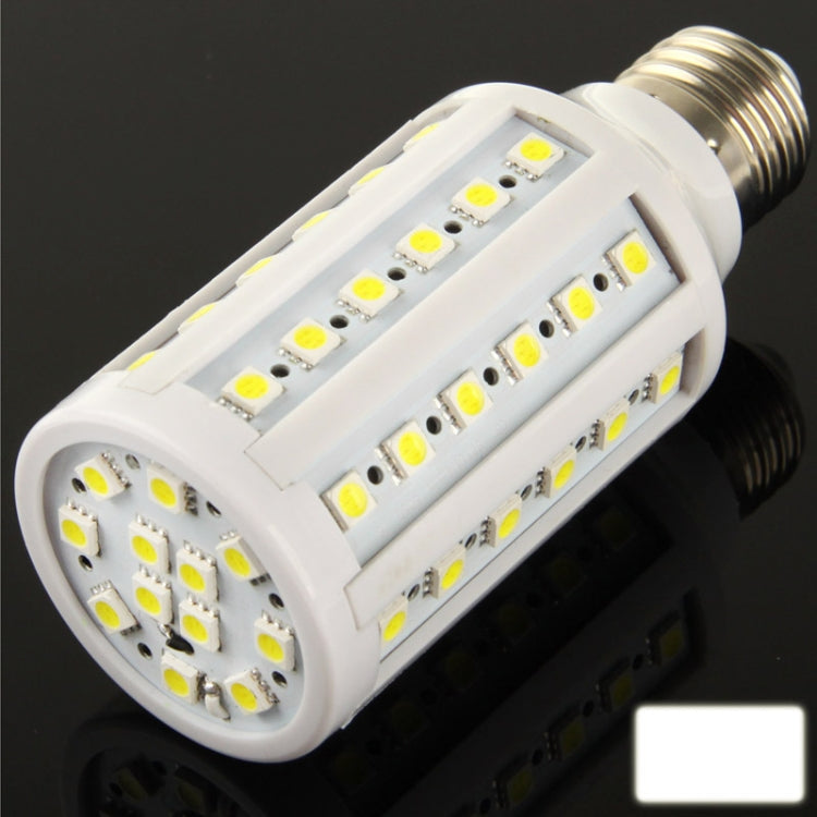 E27 13W 960-1020LM Corn Light Bulb, 60 LED SMD 5050, White Light, AC 220V