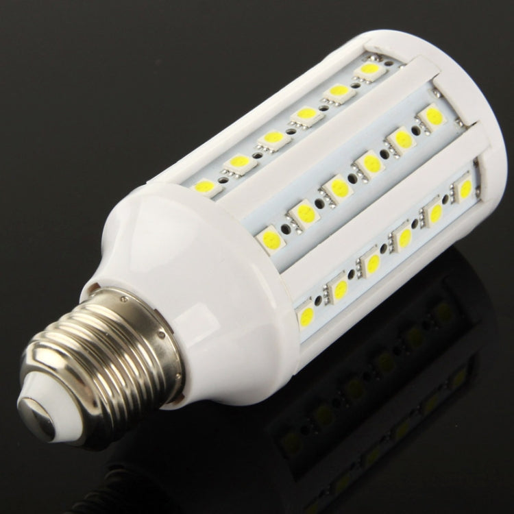 E27 13W 960-1020LM Corn Light Bulb, 60 LED SMD 5050, White Light, AC 220V