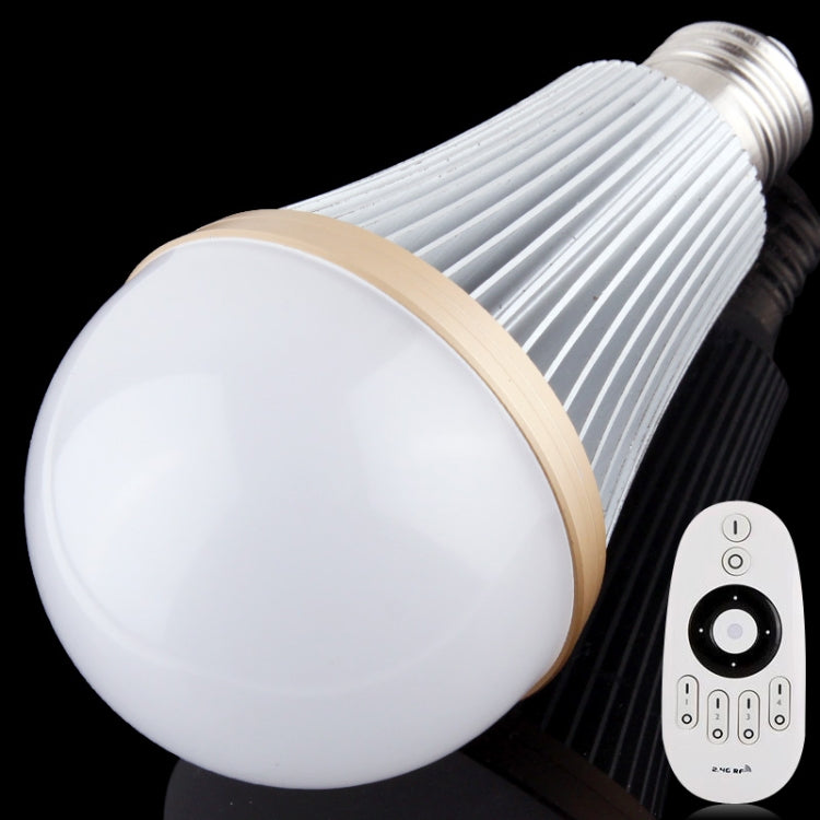 E27 24W LED Bulb Lights Lamps with 2.4G RF Remote Control, 2 LED, Warm White / White Color Temperature Brightness Adjustable