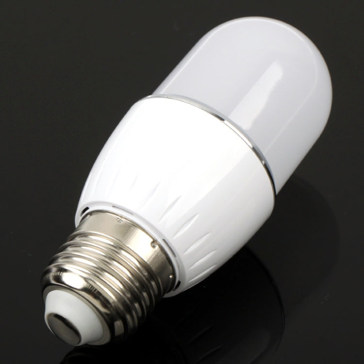 E27 3W Energy Saving Ball Steep Light Bulb, 400-450LM, 6000-6500K  White Light, AC 85-265V