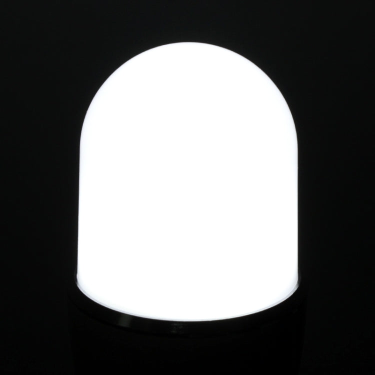 E27 3W Energy Saving Ball Steep Light Bulb, 400-450LM, 6000-6500K  White Light, AC 85-265V
