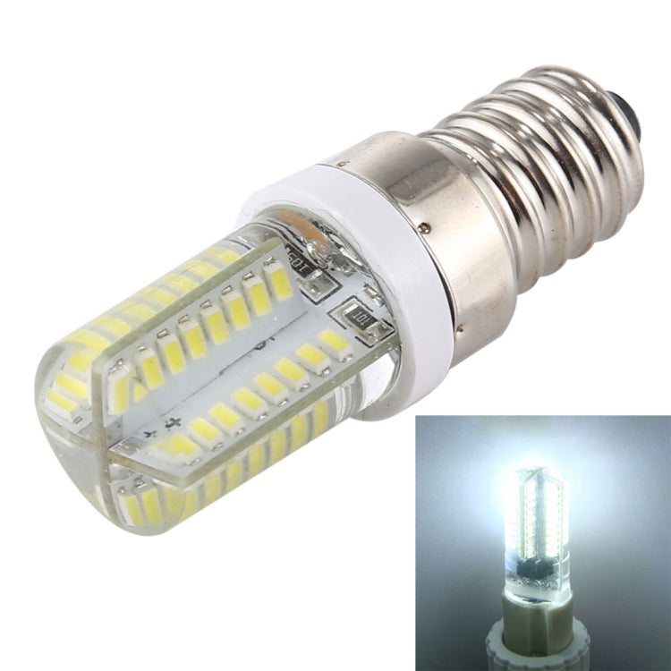 E14 4W 300LM 64 LED SMD 3014 Corn Light Bulb, AC 220V