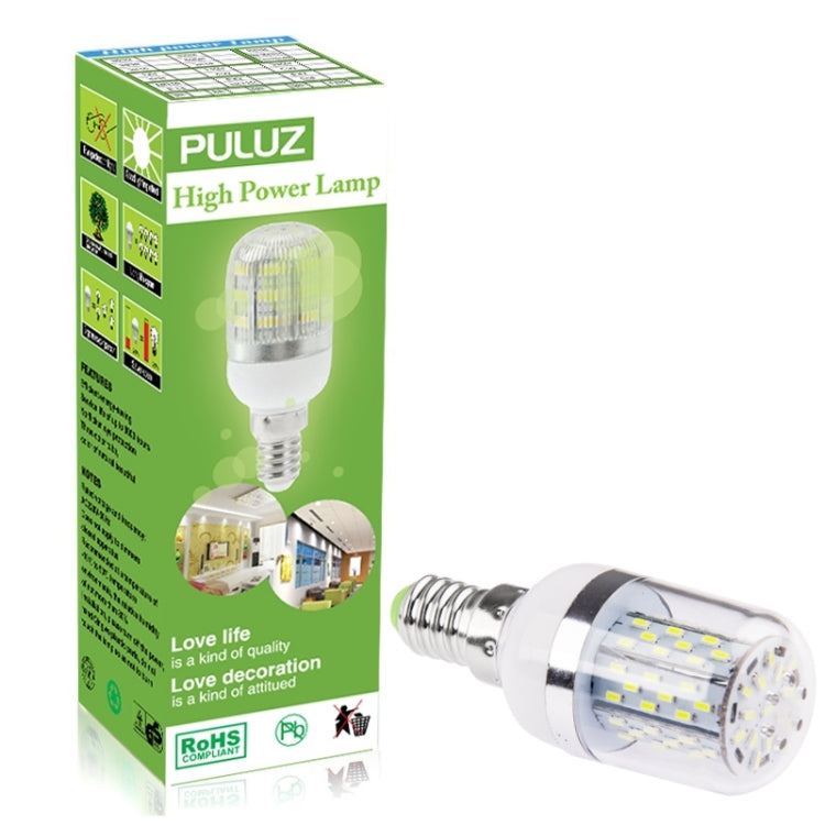 E14  5W 400LM Corn Light Bulb, 78 LED SMD 3014, W