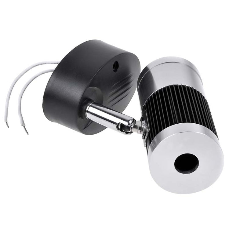 5W 450lm 3000K COB LED Warm White Track Light, AC 85~265V, KX-COB48A-51 (Silver+ Black)