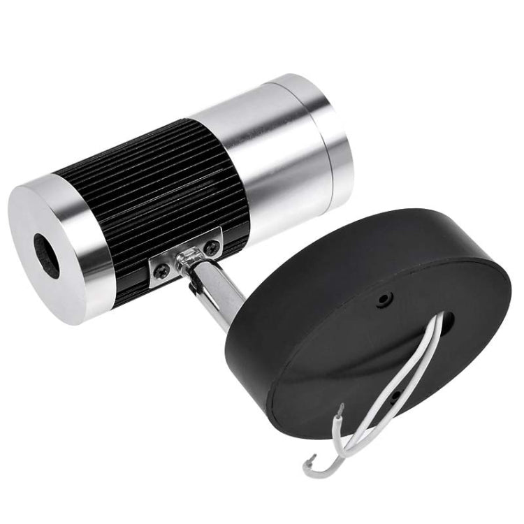 5W 450lm 3000K COB LED Warm White Track Light, AC 85~265V, KX-COB48A-51 (Silver+ Black)