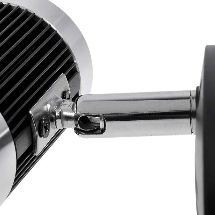 5W 450lm 3000K COB LED Warm White Track Light, AC 85~265V, KX-COB48A-51 (Silver+ Black)