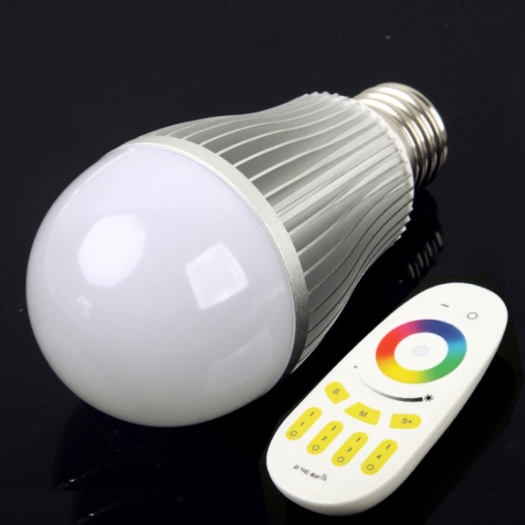 E27 9W Mi.Light 2.4G Wireless RGBW Colorful LED Light Bulb with RGBW Remote Control