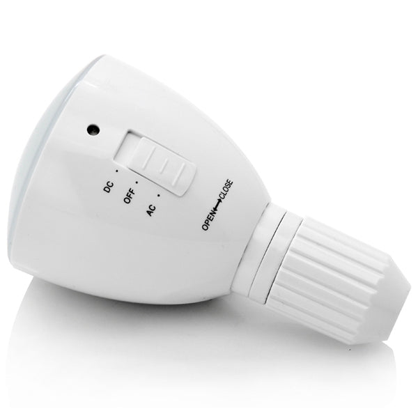 2 in 1 Apollo Style 4W Bulb & Flashlight Combination with Remote Control(White)