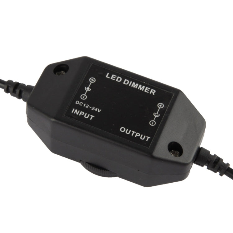 Single Color Dimmer Switch LED Dimmer Controller for Strip Light DC12-24V, Output Current: 4A