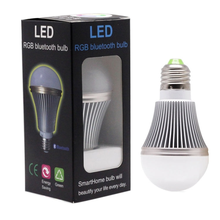 Bluetooth Smart RGB LED Light Bulb, Compatible with iOS and Android Phones