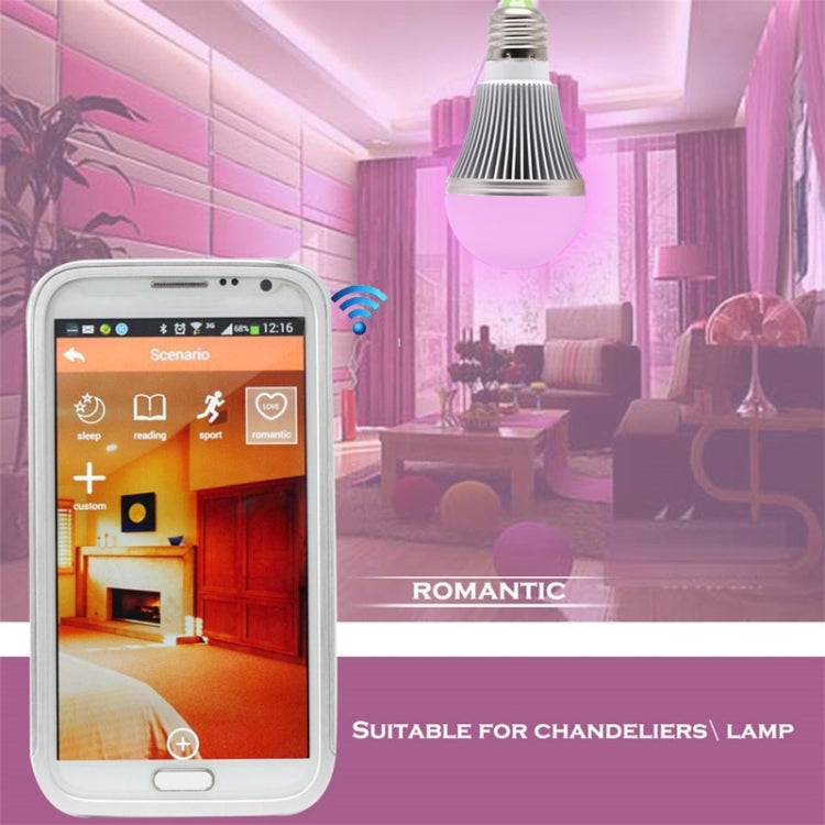 Bluetooth Smart RGB LED Light Bulb, Compatible with iOS and Android Phones
