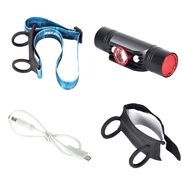 LT-4S 800LM 1 x Cree Q5 LED 4-Mode Mini Headlight Bicycle Headlamp